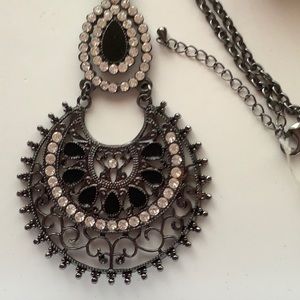 Park Lane Espana Necklace Hematite, boxed